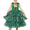 Green Xmas, variant on Girls Dress Birthday Princess Ruffle Dress Cake Balloon Print 10