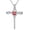 1-January-Garnet, variant on Birthstone Cross Necklaces for Women, 925 Stelring Silver Colored Gemstone Cross Necklaces Christian Jewelry Confirmation Baptism Gift