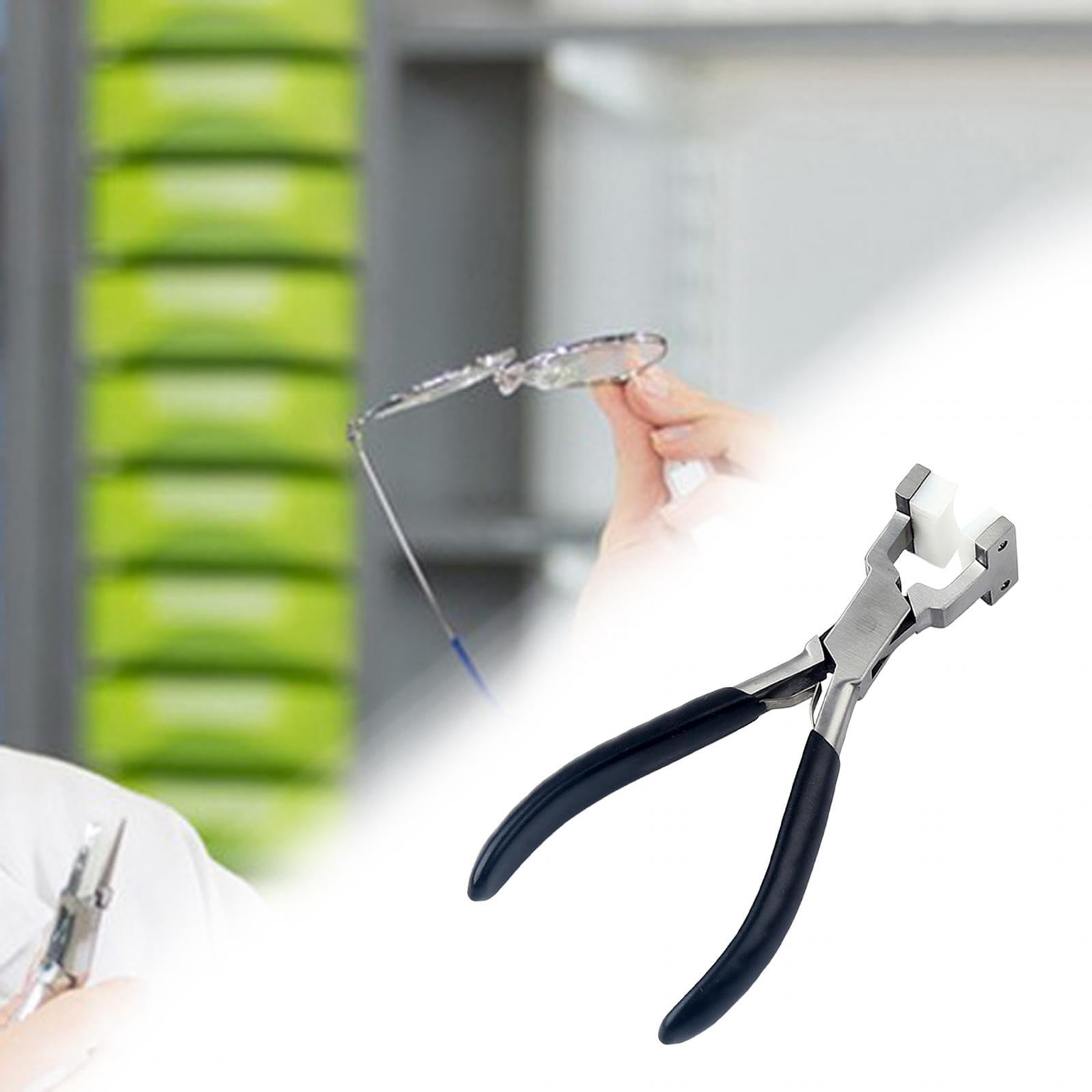 FVDPWYE Double Nylon Jaw Pliers Jaw Plier Anti Rust Steel Bead Crimping Plier Jewelry Style C