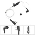 thumbnail image 3 of Accessoires de Communication Radio en Plastique ABS, Casque Privé Réglable pour Garder la Conversation, Garde-Corps Clair pour Sécurité Hôtelière Garde de Sécurité Noir, Rouge, Vert, Blanc, 3 of 7