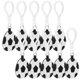 thumbnail image 3 of 10 Uds. Adornos colgantes para mochila llaveros decorativos de fútbol llaveros portátiles, 3 of 7