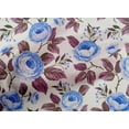 thumbnail image 4 of oneOone Organic Cotton Voile Fabric Leaves & Floral Artistic Printed Fabric 1 Yard 42 Inch Wide, 4 of 4