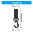 thumbnail image 3 of 4Pcs Belt Hanging Carabiners Hook Belt Clip Key Buckles for Outdoor Sports, 3 of 16