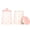 Bows & Blossoms, variant on 10 Strawberry Street Bella Canister, Bows & Blossom, Set of 2