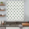 thumbnail image 4 of St. Patrick's Day Sheer Curtains 84 Inches Long, Green Lucky Clovers Love Heart Light Filering Curtains, Breathable Simi Curtain Privacy Drapes for Living Room Bedroom Lightweight Window Treatment, 4 of 9