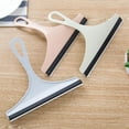 thumbnail image 3 of CNKOO Raclette de Douche pour Salle de Bain Portes en Verre de Douche Raclette en Caoutchouc Sans Traces Outil de Nettoyage Rose, 3 of 5