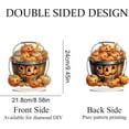 thumbnail image 6 of JASGARDE DIY Tabletop Diamond Art Painting Kit, Special Shaped Rhinestone Desk Placement Ornament, 5D Home Stand Up Gem Painting Craft Kit, Gift, Double Sided, Pumpkin Bucket, 6 of 6