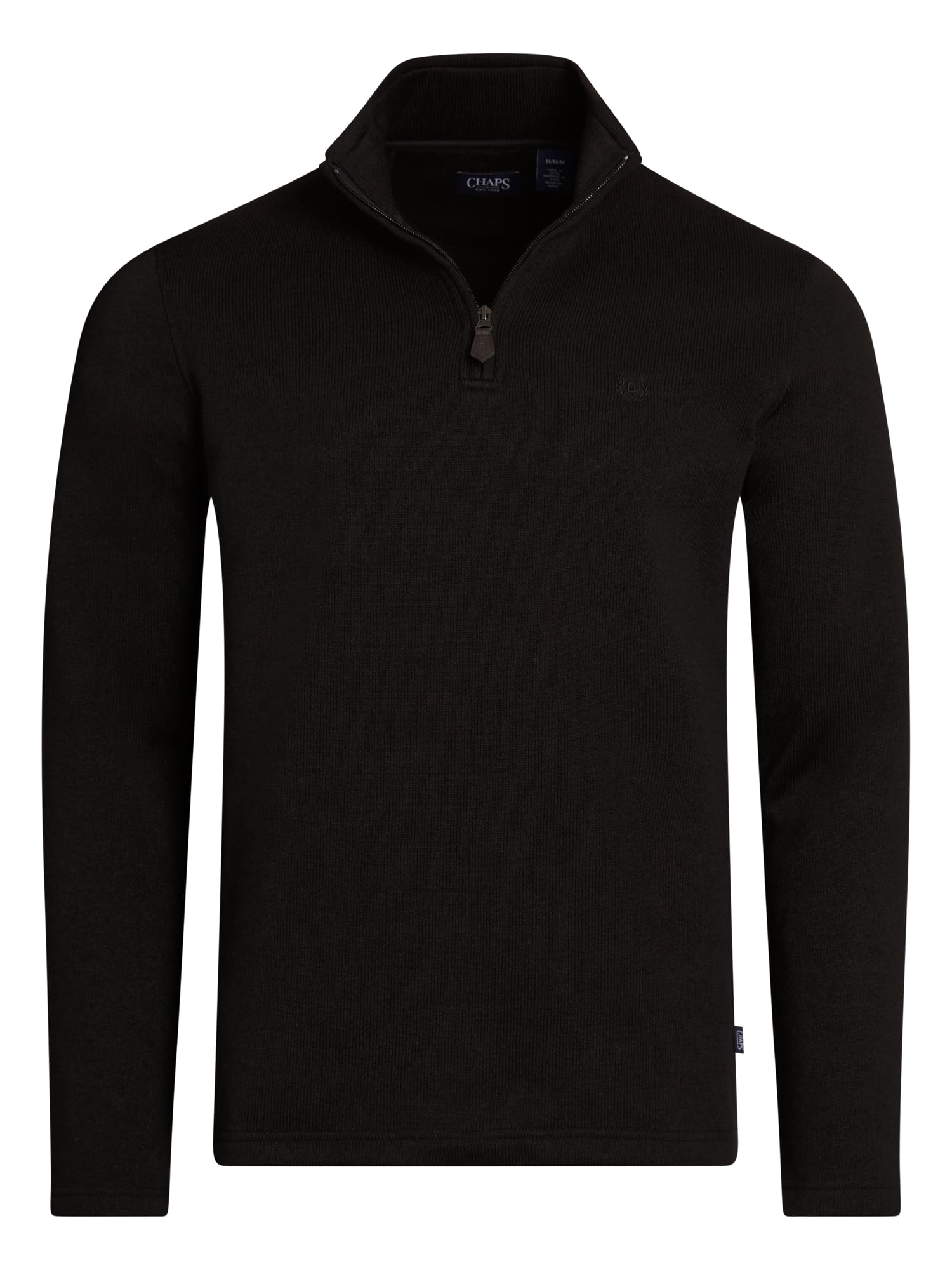 Chaps Men's & Big Men's Quarter Zip Fleece Sweater Gift Box Set, Sizes S-2XL