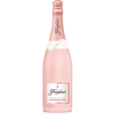Freixenet Alcohol Removed Non-Alcoholic Rosé Sparkling Champagne Wine - Premium Zero Alcohol Elegance for Celebrations