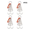 thumbnail image 2 of Advancent Placa de resorte en forma de Clavija de cubierta de pulpo con gancho de mosquetón Estacas ajustables Tienda fija para Ropa Deportiva, Zapatos, 2 of 6