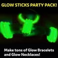 thumbnail image 4 of Glow Sticks Party Supplies Party Sticks, color verde, 20 cm, paquete de 100, 4 of 6