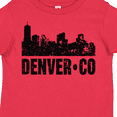 thumbnail image 4 of Inktastic Denver Colorado Skyline Grunge Boys or Girls Toddler T-Shirt, 4 of 5