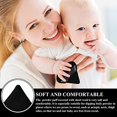 thumbnail image 6 of Dicasser 12 Pieces Pure Cotton Powder, Made of Triangular Wedge Shaped Cotton Velvet Designed for Contouring, Under Eye and Corners,with Strap, Cosmetic Makeup Tool, 6 of 7