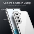 thumbnail image 4 of JETech Case for Samsung Galaxy S22+ / S22 Plus 5G 6.6-Inch, Non-Yellowing Shockproof Bumper Protective Phone Cover, Anti-Scratch Hard PC Back (Clear), 4 of 6