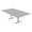 Gray, variant on 8 Person Rectangular Conference Table T-Legs Harmony Series 7 Foot  White