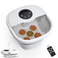 thumbnail image 1 of IKristin Foot Spa Bath Massager with Heat, Bubbles, Features 16 Auto Shiatsu Massage Balls for Foot Relax, Foldable and Portable Tub for Foot Soaking,Temperature Control,Massage Gift for Women Men, 1 of 8