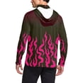 thumbnail image 5 of longantii Sun Shirts for Men Quick-Drying Long-Sleeved Blouses with Mask Comfy Breathable Hoodie Gradient Graphic Fishing Shirts 2026 Spring Clothes Hot Pink S, 5 of 5
