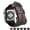 Coffee, variant on Genuine Leather Replacement Band Compatible For 42mm iwatch Apple Watch Series 3 To 1 Brown Rough Oil Wax Vintage With Black Buckle Black Connector