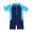 Blue, variant on Coerni Swimsuit Set Kids Long Sleeve Bathing Suits Swimwear Children'S Swimsuit Short Sleeve Swimsuit Set Summer Beach Rash Guard Swimwear Boy Swim Suits