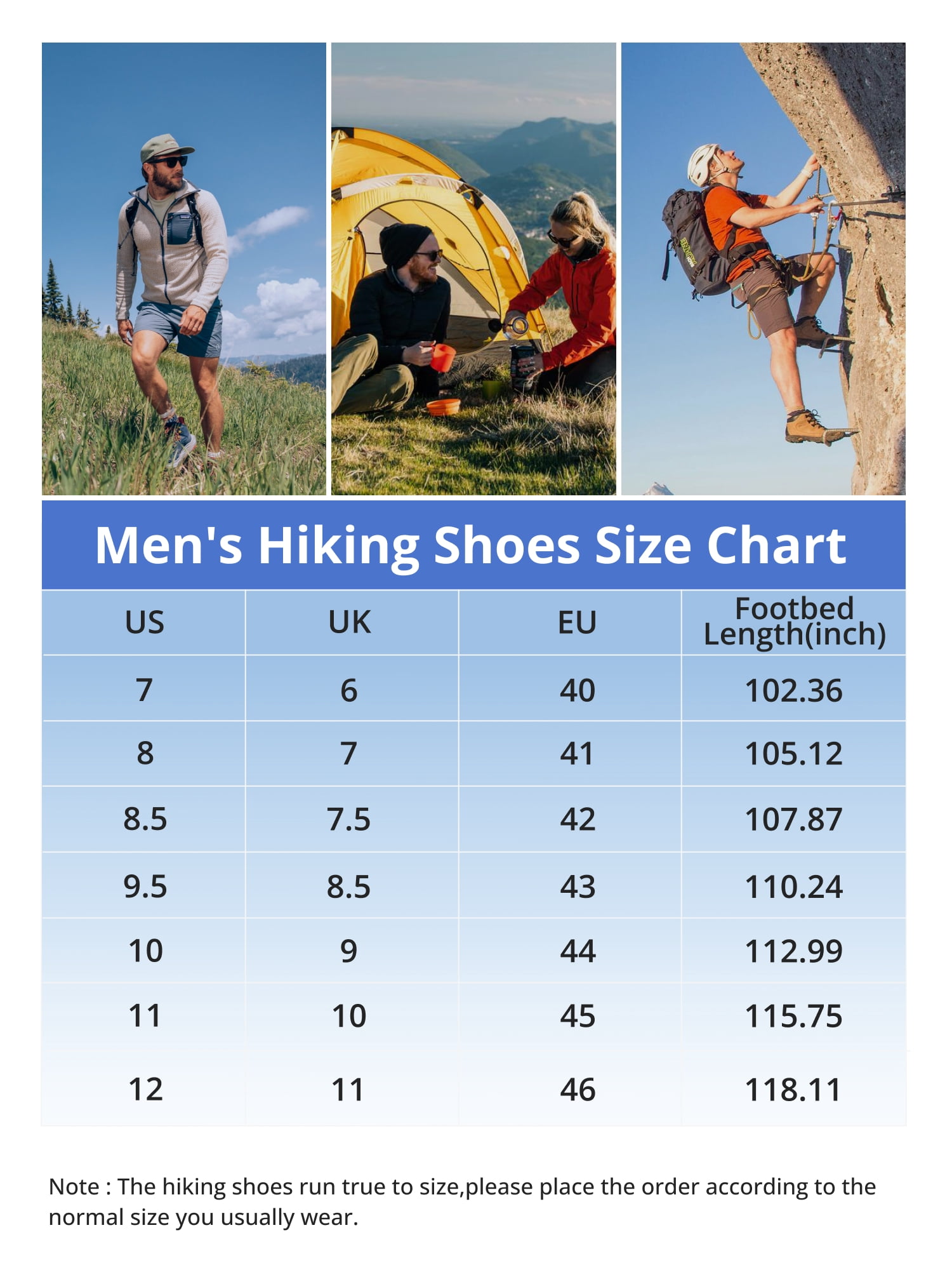 CAMEL Men's Hiking Shoes Lightweight Comfort Sneakers Male Breathable Athletic Shoes Outdoor Running Walking