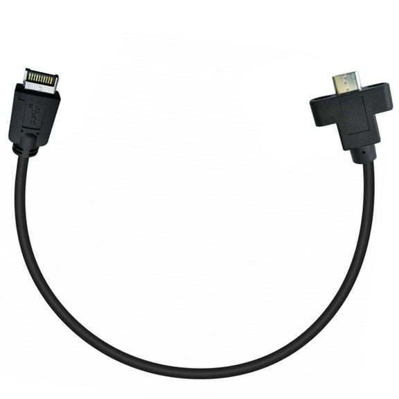 USB 3.1 Front Panel Header to Type C Motherboard Extension Cable 10Gbps Internal Adapter Cable for Phone