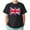 Black, variant on WOYY Toddler Boys T Shirt British Flag Printed Short Sleeve T-Shirt, Black