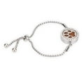 thumbnail image 4 of Essential Oil Diffuser Bracelet, Aromatherapy Locket Bracelet Delicate Strong Magnet Hollowed Out Easy To Wear Strong Stainless Steel  For Birthday, 4 of 8