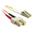 thumbnail image 1 of eDragon Fiber Optic Cable, LC/SC, Multimode, Duplex, 62.5/125, 1 Meter (3.3 Foot), 1 of 2