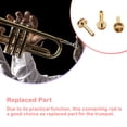 thumbnail image 3 of Soidarity Paquete de 3 llaves de válvula de pistón Estructura resistente Pieza reemplazada Reemplazo directo Conector de metal Suministros para Accesorios para instrumentos musicales Soidarity OD027083-00, 3 of 6
