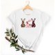 thumbnail image 5 of Mujeres Manga Corta de Verano Tops Pascua Impresa Cuello Redondo, Blusa de Moda Casual para la Primavera, 5 of 5