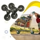 thumbnail image 5 of Advancent Rueda triangular para subir escaleras de funcionamiento suave, 2 piezas, para un fácil reemplazo, rueda de carrito de compras Artesanía, 5 of 6
