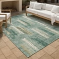 thumbnail image 3 of Addison Rugs Chantille Indoor/Outdoor Transitional Modern Aqua Machine Washable Rectangle Rug, 10' x 14', 3 of 8