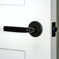 thumbnail image 5 of Viaggio Clomhmbll_Prv_238_Rh Circolo Hammered Right Handed Solid Brass Privacy Door Lever, 5 of 7