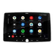 Sound Storm Laboratories SDML10ACP Single DIN Car Stereo System, 10.1 Inch Detachable Touchscreen, Apple CarPlay, Android Auto, Bluetooth, RGB