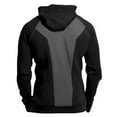 thumbnail image 6 of Timoontee Men's Zip Up Sweatshirts 2 Piece Tracksuit Set Outfit Long Sleeve Hoodies with Drawstring Elastic Waist Sweatpants Relaxed Fit Casual Clothes Black S, 6 of 8