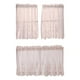 thumbnail image 1 of Cortinas para ventana de cocina BLESIY 3 Piezas Semitransparentes, 1 of 8