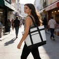 thumbnail image 3 of Insulated Tote Bag, Large Size Food Storage Freezer, Waterproof and Foldable, Suitable for Daily Shopping, Picnic, Lunch, Camping, etc, 3 of 5
