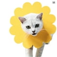 thumbnail image 2 of Pet Recovery Collar Sunflower Shape Pet Protective Collar Cat Collar for Kitten, 2 of 8