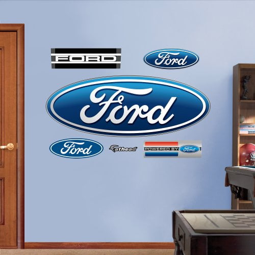 Fathead Wall Decal Ford Oval Walmart Com