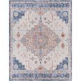 thumbnail image 2 of Murat Blue/Cream 7'10" x 10' Traditional Rectangle Area Rug, 2 of 6