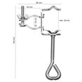 thumbnail image 7 of Travelwant Outdoor Umbrella Clamp - Steel Patio Umbrella Holder | Attaches to The Railsor Fence Post, Railing, Bleachers, Benches, Tailgates and More, 7 of 7