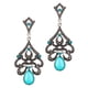 thumbnail image 5 of Pendientes colgantes de cristal de flor de joyería e bohemio para mujer Zulema  Pendientes, 5 of 6
