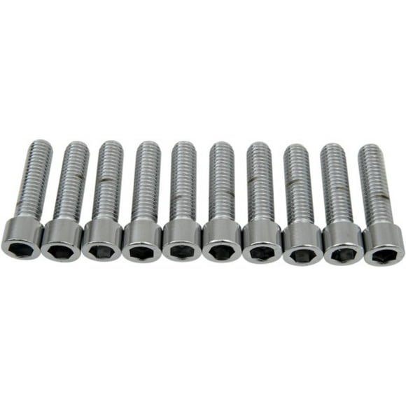Drag Specialties 3/8"-16 x 1 1/2" Coarse Thread Smooth Socket Head Bolts 1-1/2"