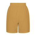thumbnail image 5 of AXXD Womens Basketball Shorts Summer Cotton Linen Shorts Solid Color Comfy Elastic Wide Leg Shorts Mother's Day, 5 of 6