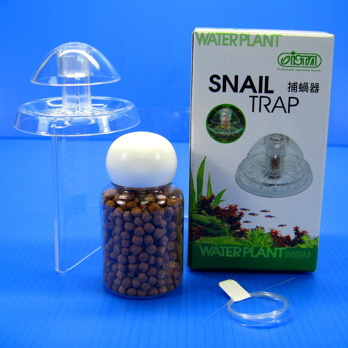 Festnight Plastic Clear Snail Trap Free Bait for Aquarium Fish Tank Plants Planarian Leech Catch Nature Cleaner S/L Optional