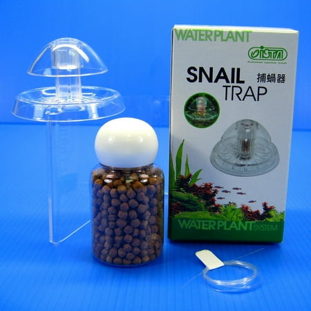 ISTA SNAIL TRAP & free bait for aquarium fish plants tank Planarian leech Catch by Aquarium
