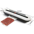 thumbnail image 2 of Vacuum Sealer Machine Automatic Air Sealing System for Food Storage with 10 Heat Seal Bags Sous Vide Cooking Commercial Grade Dry Modes (Gray), 2 of 5