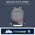 thumbnail image 5 of FORMRS Unisex School Backpack 17" Student Travel Bag with Laptop Compartment, Abstract Landscape, 5 of 7