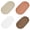 B, variant on Oval Tray, Oval PP Small Serving Tray with Edge, Wood Plates for Food Salad Dessert Fruit Bread Kitchen Counter Coffee Bar Bathroom Vanity Organizer 1Pcs