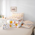 thumbnail image 6 of Manfei Autumn Harvest Pumpkin 7-Piece Twin Bedding,Cute Coquette Bowtie Bedding Comforter Set,Halloween Reversible, 6 of 7